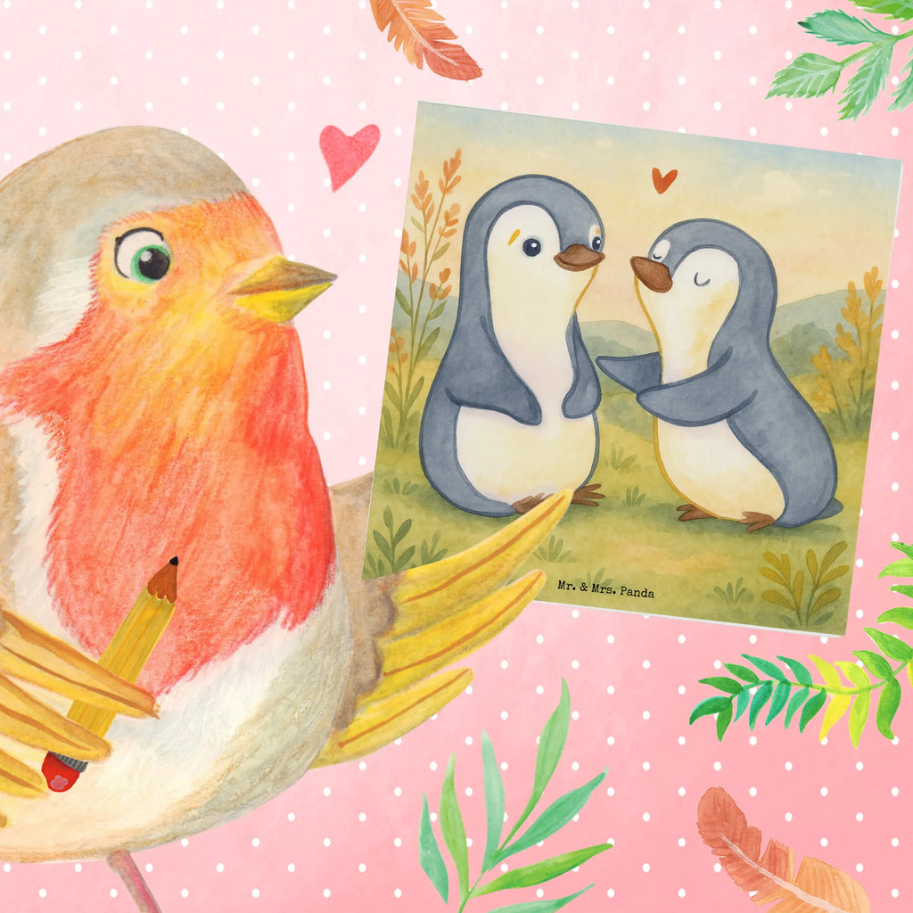 Deluxe Card penguins console Design Karte, Grußkarte, Klappkarte, Einladungskarte, Glückwunschkarte, Hochzeitskarte, Geburtstagskarte, Hochwertige Grußkarte, Hochwertige Klappkarte, Liebe, Partner, Freund, Freundin, Ehemann, Ehefrau, Heiraten, Verlobung, Heiratsantrag, Liebesgeschenk, Jahrestag, Hocheitstag, Valentinstag, Geschenk für Frauen, Hochzeitstag, Mitbringsel, Geschenk für Freundin, Geschenk für Partner, Liebesbeweis, für Männer, für Ehemann