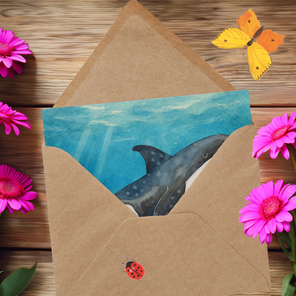 Karta Deluxe Orka Design Karte, Grußkarte, Klappkarte, Einladungskarte, Glückwunschkarte, Hochzeitskarte, Geburtstagskarte, Hochwertige Grußkarte, Hochwertige Klappkarte, Meerestiere, Meer, Urlaub, Orca, Orcas, Killerwal, Wal, Möglichkeiten, Büro, Arbeit, Motivation, Selbstliebe, Neustart, Startup