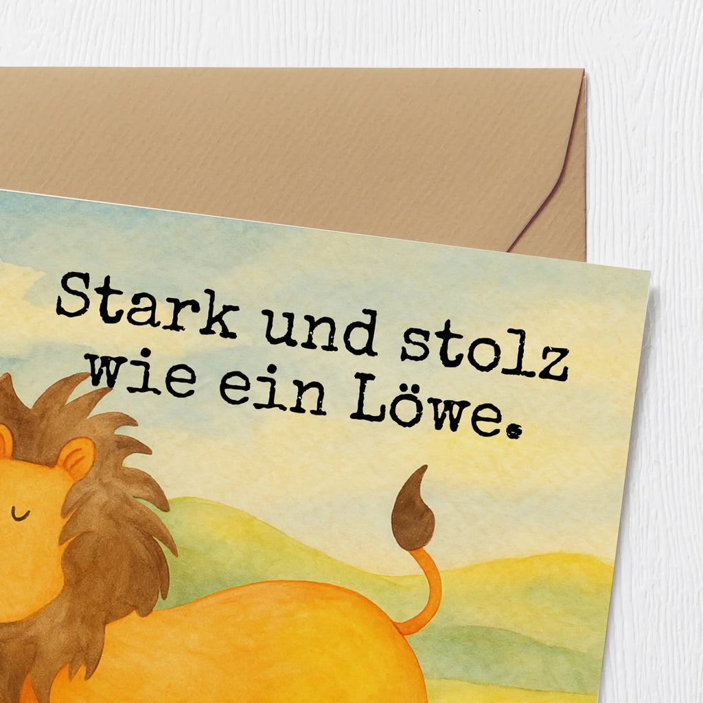 Karta Deluxe znak zodiaku lew Design Karte, Grußkarte, Klappkarte, Einladungskarte, Glückwunschkarte, Hochzeitskarte, Geburtstagskarte, Hochwertige Grußkarte, Hochwertige Klappkarte, Tierkreiszeichen, Sternzeichen, Horoskop, Astrologie, Aszendent, Löwe Geschenk, Löwe Sternzeichen, Geschenk Juli, Geburtstag Juli, Geschenk August, Geburtstag August, König der Tiere