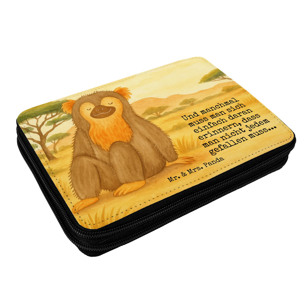 Federmappe Affe Design Federmappe, Stiftetasche, Stifte Etui, Schule, Einschulung, Geschenk, Kind, Schüler, Schülerin, Stifterolle, Federmäppchen, Motiv, Grundschule, Federmäppchen bedruckt, Büro Stifte Etui, Bestückte Federmappe, Kinder Federmappe, Federmappe Einschulung, Afrika, Wildtiere, Affe, Äffchen, Affen, Selbstliebe, Respekt, Motivation, Selbstachtung, Liebe, Selbstbewusstsein, Selfcare