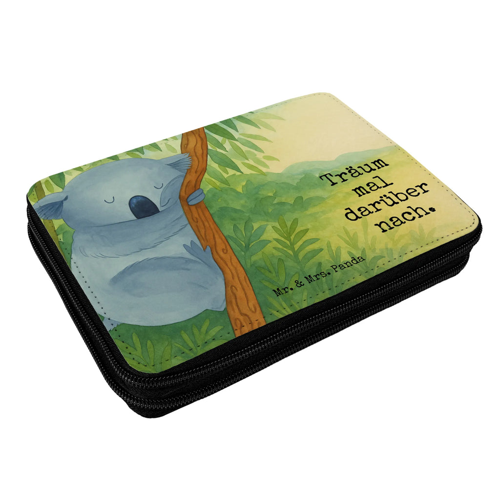 Federmappe Koalabär Design Geschenk, Bestückte Federmappe, Kind, Stiftetasche, Federmäppchen bedruckt, Einschulung, Stifte Etui, Federmappe Einschulung, Grundschule, Federmappe, Schüler, Büro Stifte Etui, Motiv, Federmäppchen, Schülerin, Schule, Kinder Federmappe, Stifterolle, Tiermotive, Gute Laune, lustige Sprüche, Tiere, Koala, Traumland, schlafen, Koalabär, Traum, träumen, Bär, Schlafzimmer