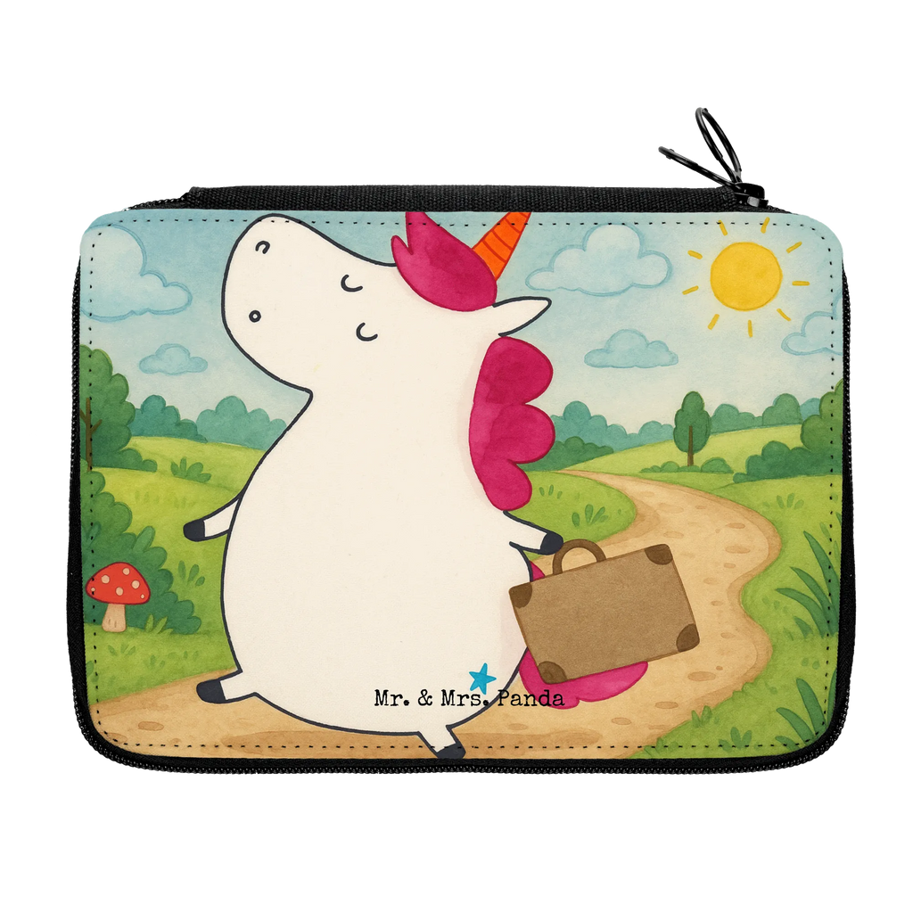 Federmappe Einhorn Koffer Design Federmappe, Stiftetasche, Stifte Etui, Schule, Einschulung, Geschenk, Kind, Schüler, Schülerin, Stifterolle, Federmäppchen, Motiv, Grundschule, Federmäppchen bedruckt, Büro Stifte Etui, Bestückte Federmappe, Kinder Federmappe, Federmappe Einschulung, Einhorn, Einhörner, Einhorn Deko, Unicorn, unicorn, Koffer, Verreisen, Reise, Gepäck, Abenteuer, Erwachsen, albern, Spaß, lustig, witzig