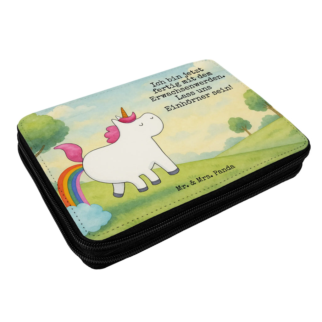 Federmappe Einhorn Pupsen Design Federmappe, Stiftetasche, Stifte Etui, Schule, Einschulung, Geschenk, Kind, Schüler, Schülerin, Stifterolle, Federmäppchen, Motiv, Grundschule, Federmäppchen bedruckt, Büro Stifte Etui, Bestückte Federmappe, Kinder Federmappe, Federmappe Einschulung, Einhorn, Einhörner, Einhorn Deko, Unicorn, Pups, Regenbogen, Glitzer, Einhornpower, Erwachsenwerden, Spaß, lustig, Freundin