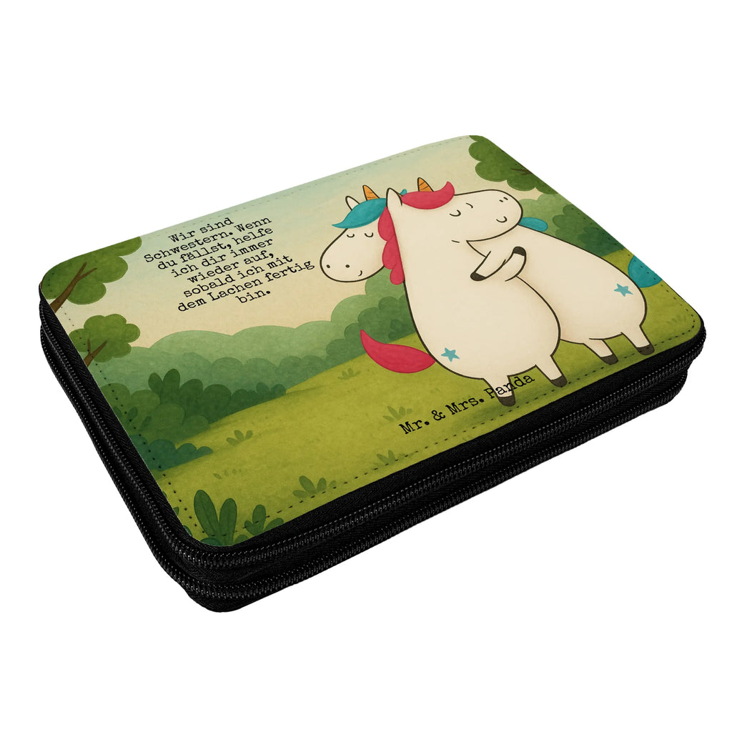 Leather folder unicorns Embrace Design Federmappe, Stiftetasche, Stifte Etui, Schule, Einschulung, Geschenk, Kind, Schüler, Schülerin, Stifterolle, Federmäppchen, Motiv, Grundschule, Federmäppchen bedruckt, Büro Stifte Etui, Bestückte Federmappe, Kinder Federmappe, Federmappe Einschulung, Einhorn, Einhörner, Einhorn Deko, Unicorn, Freundinnen, Freundin, BFF, Schwester, Schwestern, Familie, Geschwister, Sister, Liebe