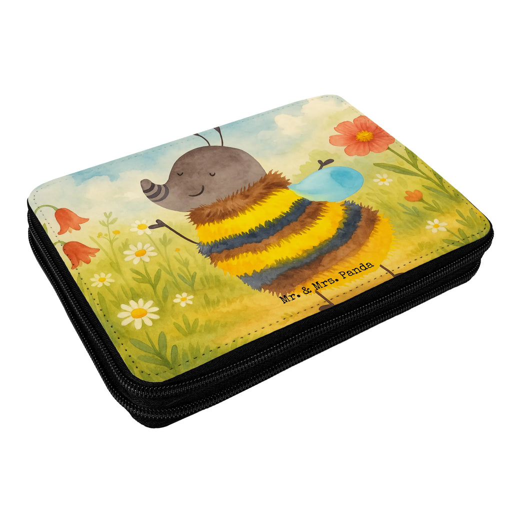 Federmappe Hummel flauschig Design Federmappe, Stiftetasche, Stifte Etui, Schule, Einschulung, Geschenk, Kind, Schüler, Schülerin, Stifterolle, Federmäppchen, Motiv, Grundschule, Federmäppchen bedruckt, Büro Stifte Etui, Bestückte Federmappe, Kinder Federmappe, Federmappe Einschulung, Tiermotive, Gute Laune, lustige Sprüche, Tiere, Hummel, Flauschig, Biene, Blume, Natur