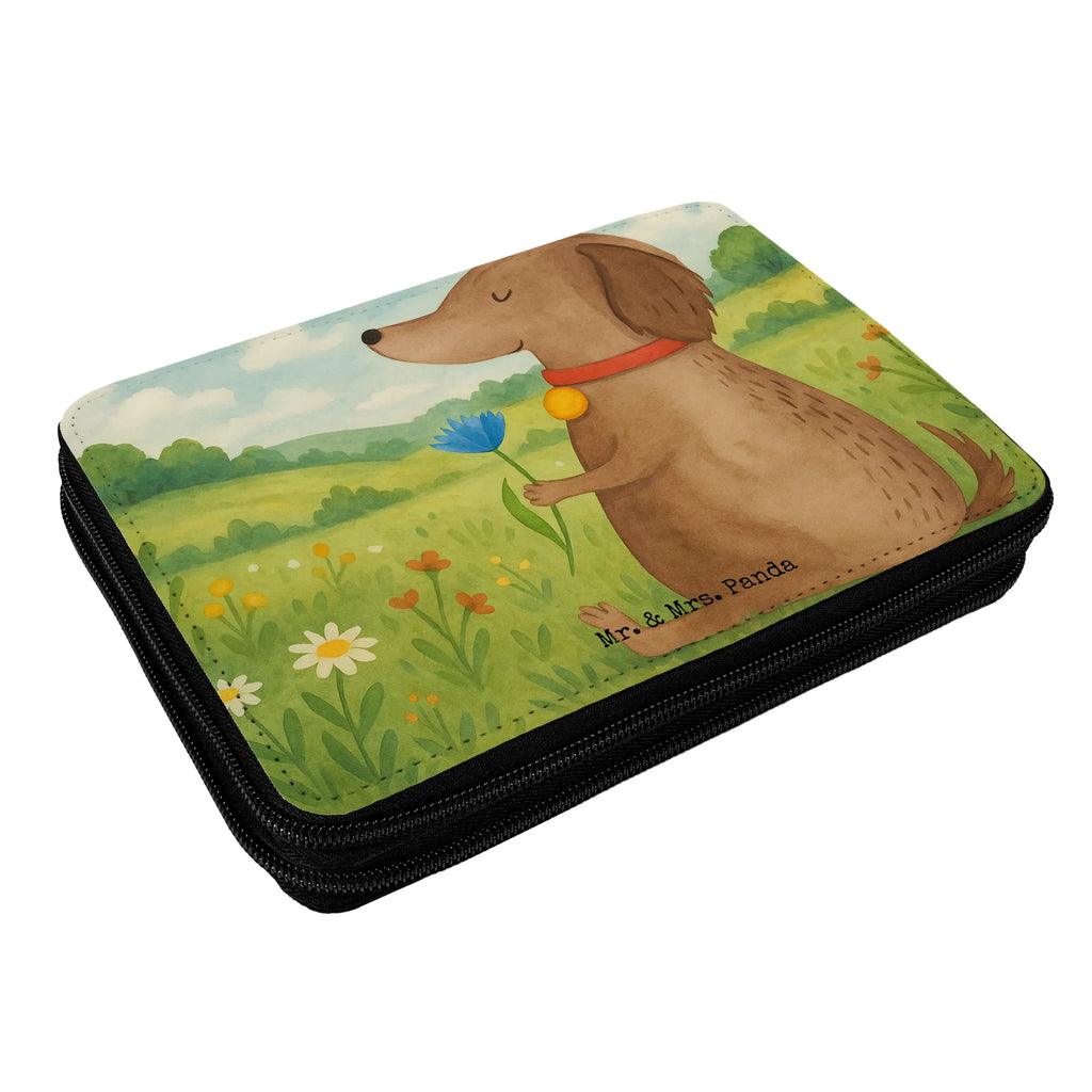 Leather folder Dog flower Design Grundschule, Federmappe Einschulung, Federmäppchen, Stifterolle, Stiftetasche, Geschenk, Bestückte Federmappe, Schülerin, Federmäppchen bedruckt, Kinder Federmappe, Stifte Etui, Einschulung, Kind, Schüler, Federmappe, Motiv, Schule, Büro Stifte Etui, Hund, Hundemotiv, Haustier, Hunderasse, Tierliebhaber, Hundebesitzer, Sprüche, Hunde, Hundeliebe, Frauchen