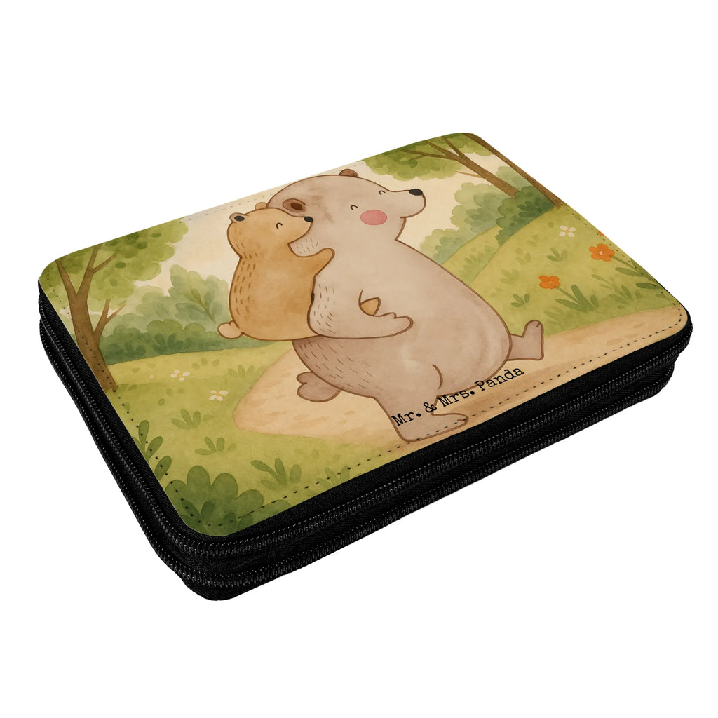 Federmappe Papa Bär Design Kinder Federmappe, Schüler, Schülerin, Federmappe Einschulung, Bestückte Federmappe, Kind, Stifterolle, Stiftetasche, Einschulung, Stifte Etui, Schule, Grundschule, Geschenk, Motiv, Büro Stifte Etui, Federmäppchen bedruckt, Federmäppchen, Federmappe, Familie, Vatertag, Muttertag, Bruder, Schwester, Mama, Papa, Oma, Opa, Geburtstag, Vater, Onkel, Vati, Papi