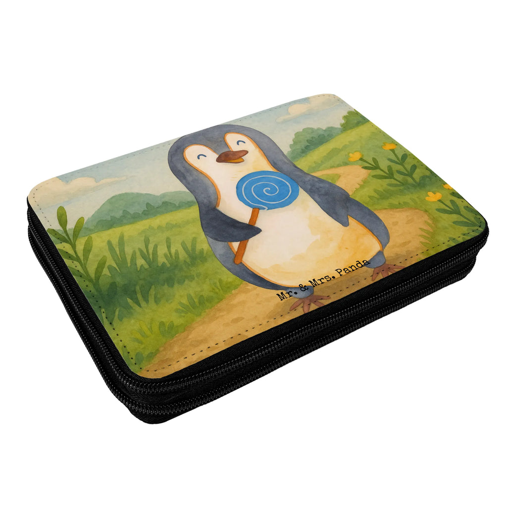 Piórnik pingwin lizak Design Federmappe, Stiftetasche, Stifte Etui, Schule, Einschulung, Geschenk, Kind, Schüler, Schülerin, Stifterolle, Federmäppchen, Motiv, Grundschule, Federmäppchen bedruckt, Büro Stifte Etui, Bestückte Federmappe, Kinder Federmappe, Federmappe Einschulung, Pinguin, Pinguine, Lolli, Süßigkeiten, Blödsinn, Spruch, Rebell, Gauner, Ganove, Rabauke