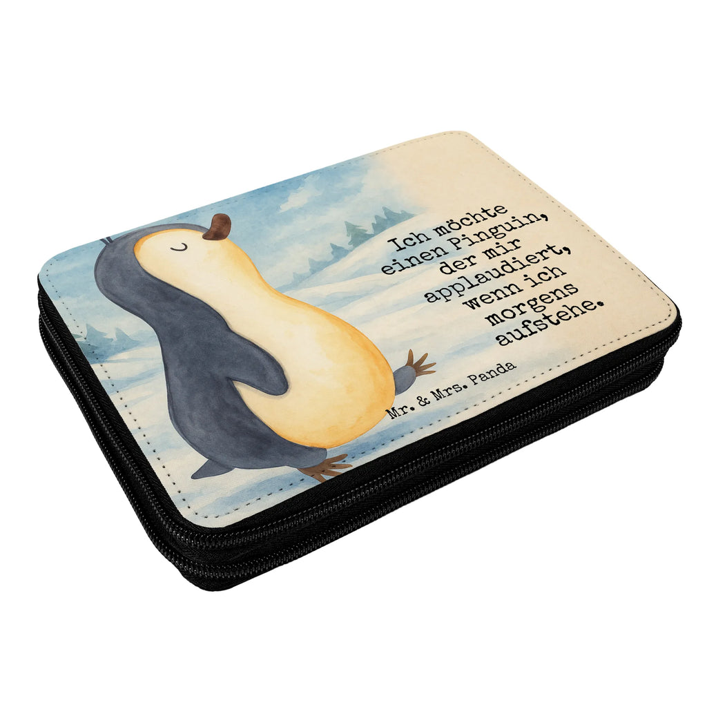 Leather folder Penguin march Design Kinder Federmappe, Schüler, Stifte Etui, Federmappe, Federmäppchen, Kind, Schülerin, Bestückte Federmappe, Grundschule, Geschenk, Schule, Motiv, Büro Stifte Etui, Federmappe Einschulung, Stiftetasche, Federmäppchen bedruckt, Stifterolle, Einschulung, Pinguin, Familie, Frühaufsteher, Schwester, Bruder, Langschläfer, Pinguine