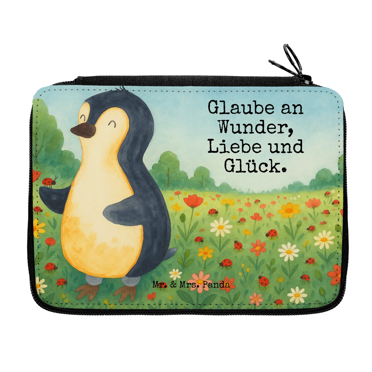 Leather folder Penguin ladybug Design Mäppchen, Federmappe Set, Schlampermäppchen, Zeichenetui, Buntstiftmäppchen, Bleistiftetui, Schlamper, Buntstiftetui, Federmäppchen, Etui, Etui für Stifte, Schreibmappe, Stiftemappe, Stiftetasche, Bleistift Etui, Schüleretui, Stiftebeutel, Stifte Etui, Farbstiftetui, Schulmäppchen, Federpenal, schulmäppchen set, Stifteetui, Schuletui, Federtasche, reiseetui, Federmappe, Malmappe, Kinder Federmappe, Schreibetui, Pinguin, Marienkäfer, Glück, Lebensfreude, Liebe, Freude, Wunder, Pinguine