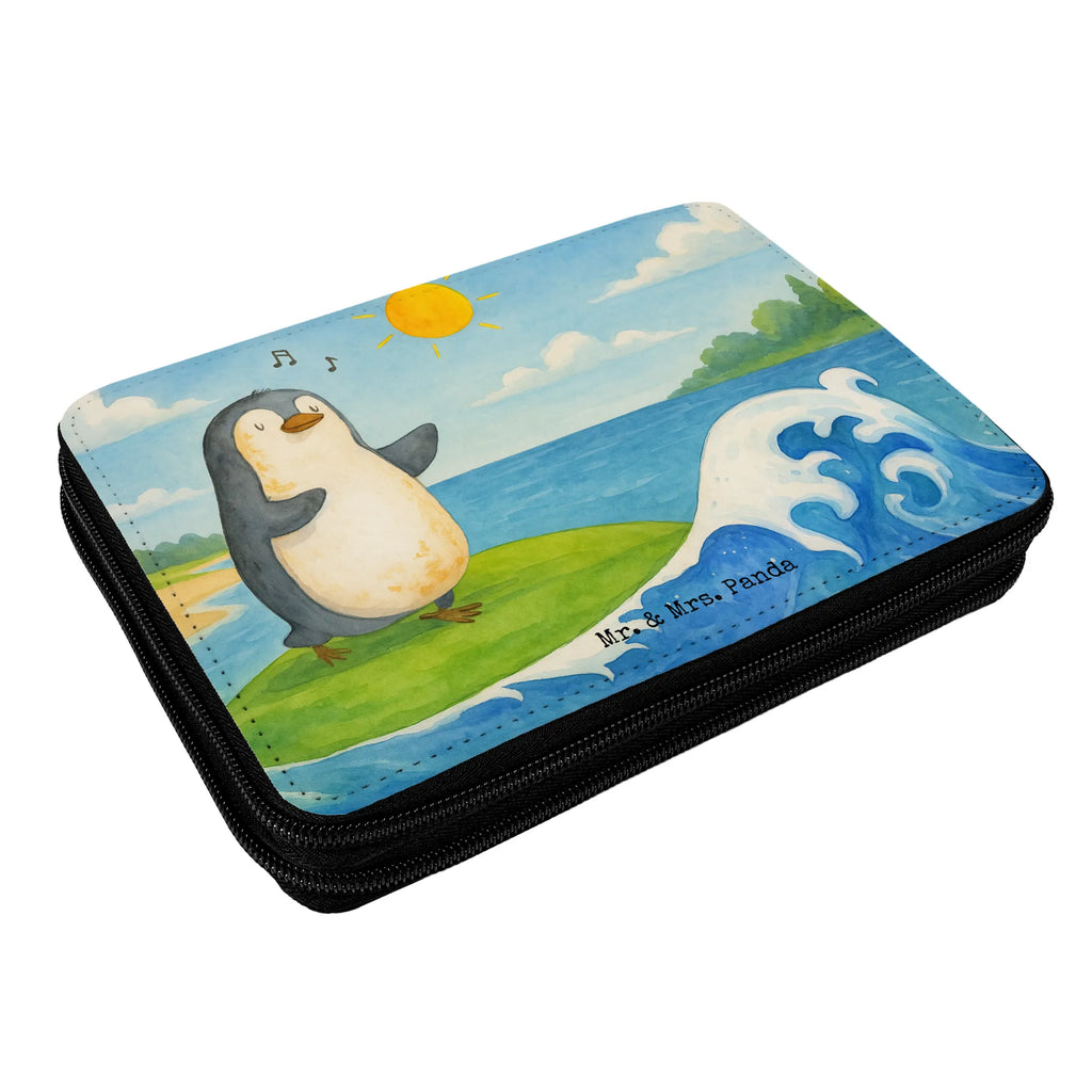 Leather folder Penguin surfer Design Federmappe, Stiftetasche, Stifte Etui, Schule, Einschulung, Geschenk, Kind, Schüler, Schülerin, Stifterolle, Federmäppchen, Motiv, Grundschule, Federmäppchen bedruckt, Büro Stifte Etui, Bestückte Federmappe, Kinder Federmappe, Federmappe Einschulung, Pinguin, Pinguine, surfen, Surfer, Hawaii, Urlaub, Wellen, Wellen reiten, Portugal