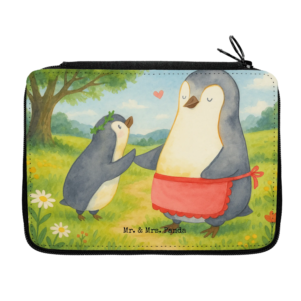 Piórnik Pingwin z dzieckiem Design Schüler, Geschenk, Federmäppchen bedruckt, Kinder Federmappe, Motiv, Bestückte Federmappe, Kind, Grundschule, Federmappe, Einschulung, Federmappe Einschulung, Schülerin, Stiftetasche, Stifte Etui, Schule, Stifterolle, Federmäppchen, Büro Stifte Etui, Familie, Vatertag, Muttertag, Bruder, Schwester, Mama, Papa, Oma, Opa, Mutti, Geburststag, Mami, Mutter