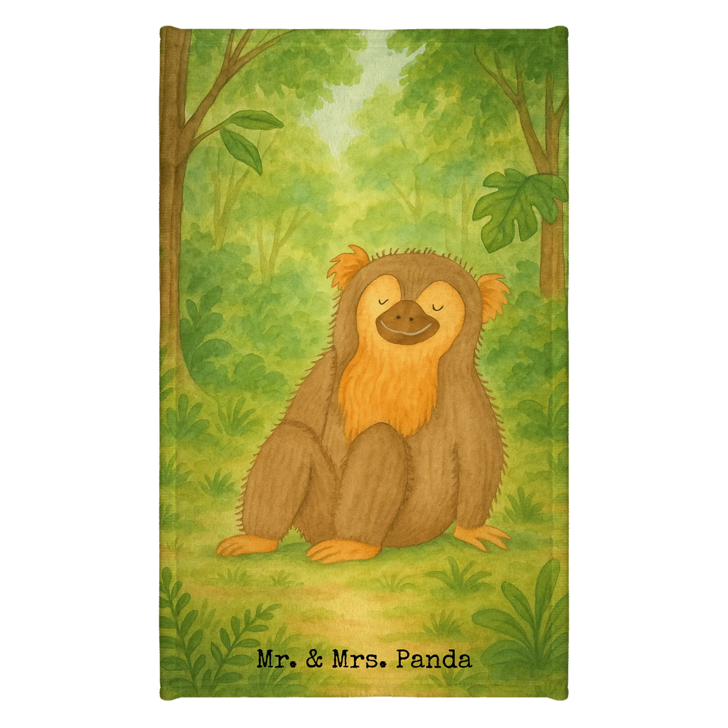 Guest towel Monkey Design Gästetuch, Reisehandtuch, Sport Handtuch, Frottier, Kinder Handtuch, Afrika, Wildtiere, Affe, Äffchen, Affen, Selbstliebe, Respekt, Motivation, Selbstachtung, Liebe, Selbstbewusstsein, Selfcare