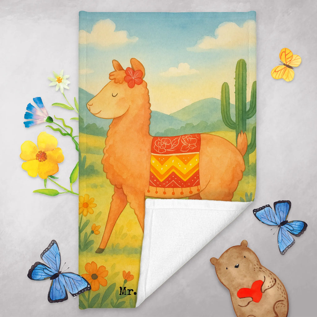 Ręcznik dla gości alpaka Dumny Design Gästetuch, Reisehandtuch, Sport Handtuch, Frottier, Kinder Handtuch, Alpaka, Lama