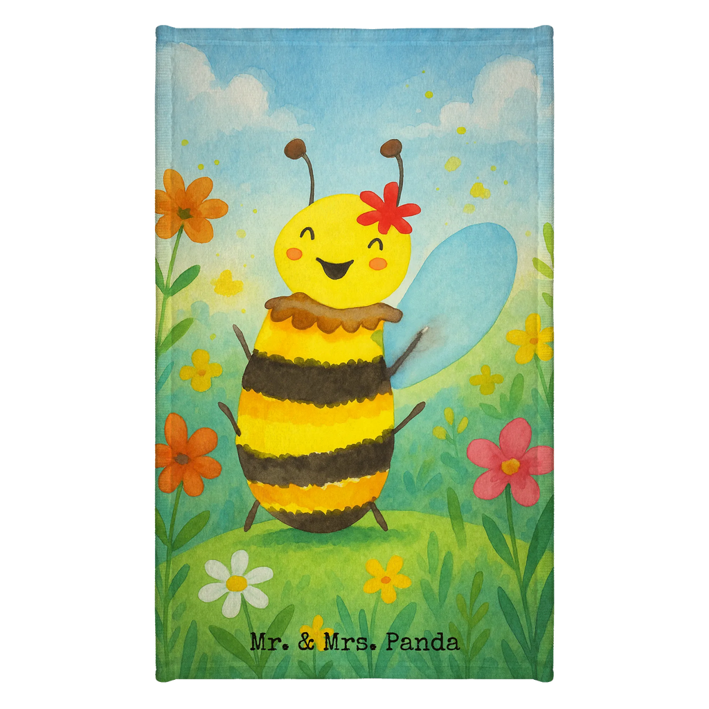 Gäste Handtuch Biene Happy Design Gästetuch, Reisehandtuch, Sport Handtuch, Frottier, Kinder Handtuch, Biene, Wespe, Hummel