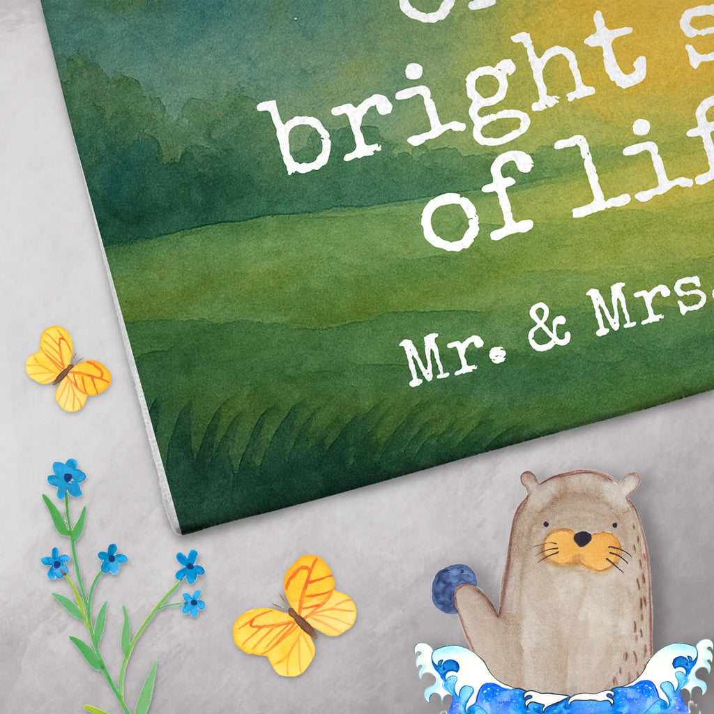 Gäste Handtuch Fuchs Sterne Design Gästetuch, Reisehandtuch, Sport Handtuch, Frottier, Kinder Handtuch, Fuchs, Füchse, tröstende Worte, Spruch positiv, Spruch schön, Romantik, Always Look on the Bright Side of Life