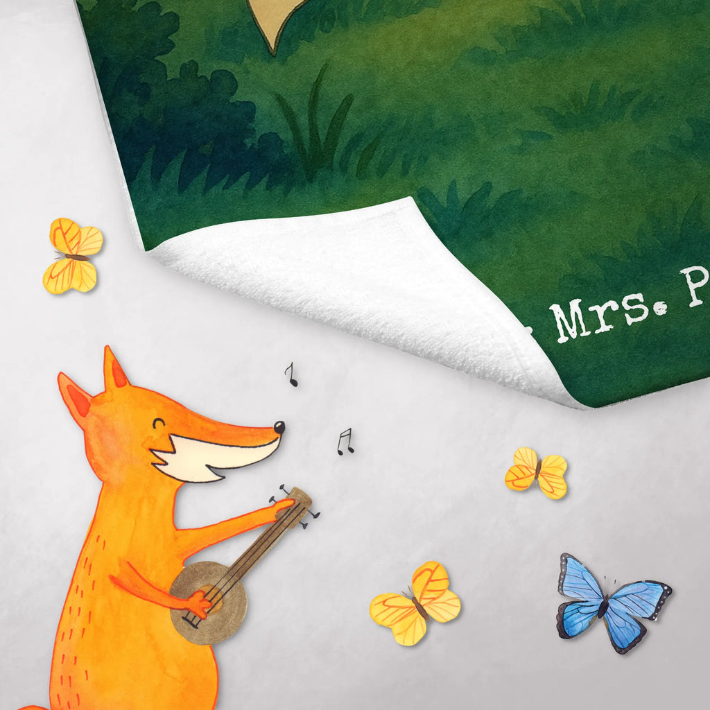 Gäste Handtuch Fuchs Sterne Design Gästetuch, Reisehandtuch, Sport Handtuch, Frottier, Kinder Handtuch, Fuchs, Füchse, tröstende Worte, Spruch positiv, Spruch schön, Romantik, Always Look on the Bright Side of Life