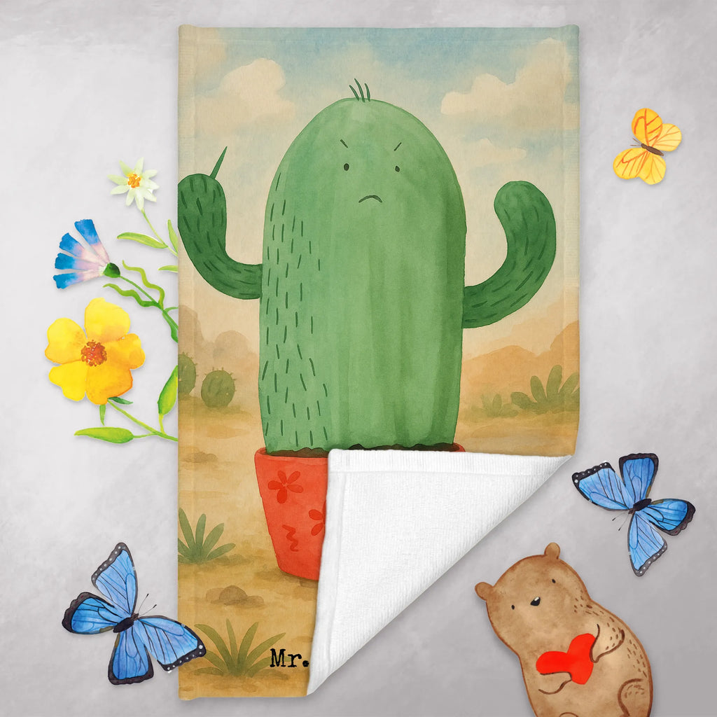 Guest towel cactus Fury Design Gästetuch, Reisehandtuch, Sport Handtuch, Frottier, Kinder Handtuch, Kaktus, Kakteen, ärgern, Büro, Schule, Büroalltag, Chefin, Kollege, Kollegin, wütend