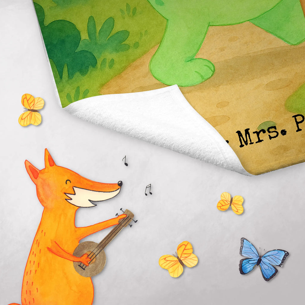 Ręcznik dla gości żółw Wędrowiec Design Gästetuch, Reisehandtuch, Sport Handtuch, Frottier, Kinder Handtuch, Schildkröte, Schildkröten, Motivation, Motivationsspruch, Motivationssprüche, Neuanfang