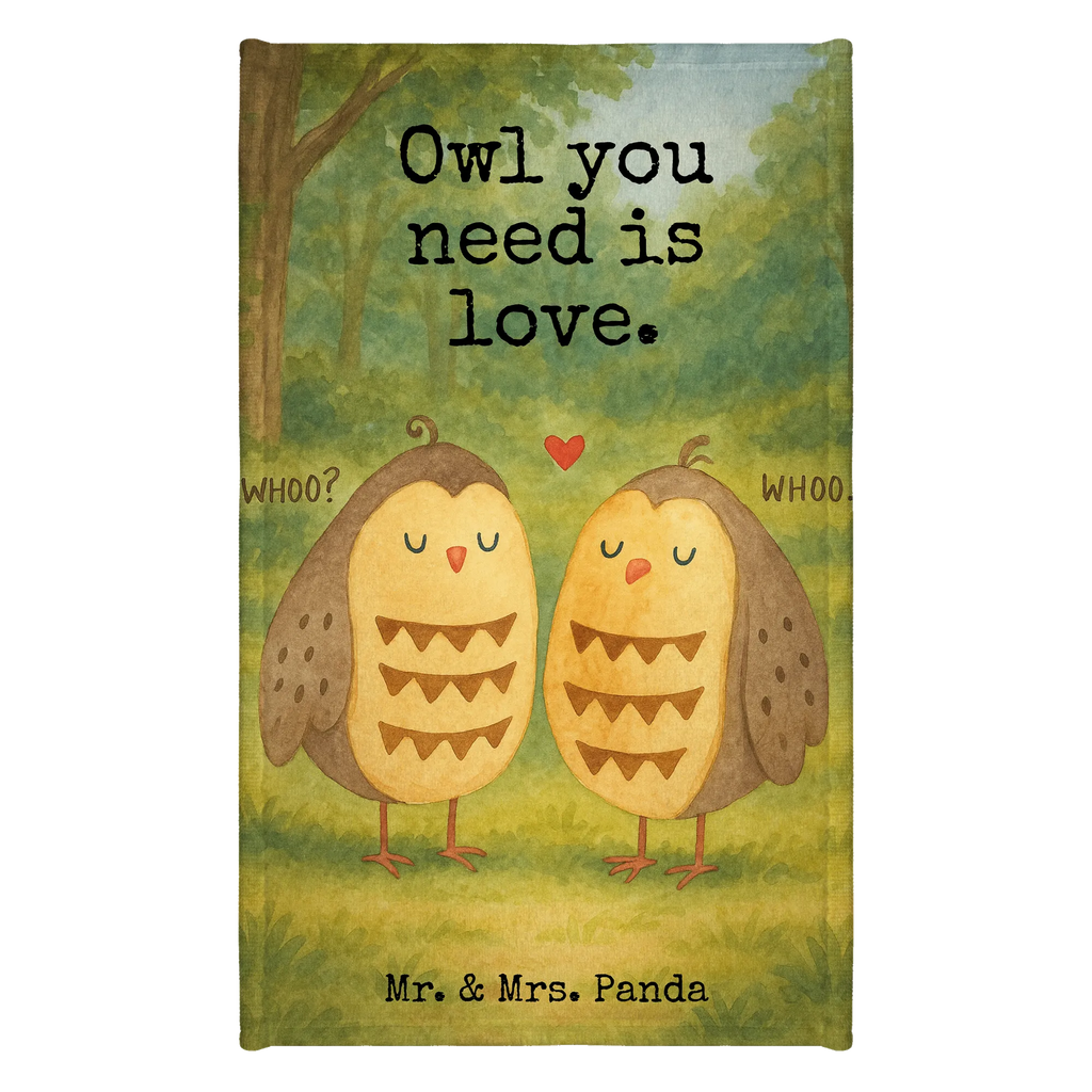 Gästehandtuch Eulen Liebe Design Gästetuch, Reisehandtuch, Sport Handtuch, Frottier, Kinder Handtuch, Eule, Eule Deko, Liebe, Hochzeit Spruch, Owl, All you need is love, Liebe Spruch, Freundin Geschenk, Freund, Wortspiel lustig