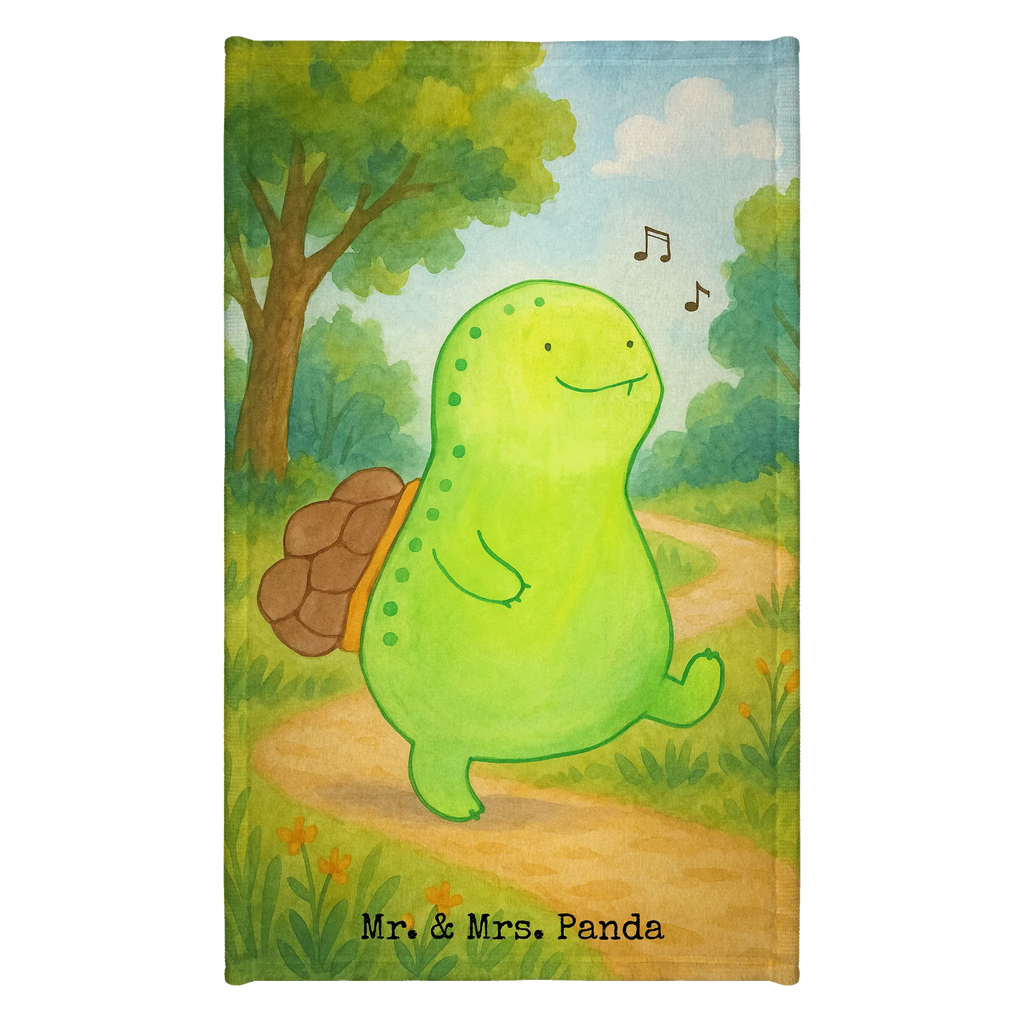 Ręcznik dla gości żółw gwizdać Design Gästetuch, Reisehandtuch, Sport Handtuch, Frottier, Kinder Handtuch, Schildkröte, Schildi, Schildkröten, fröhlich, Glück, Motivation, Lebensfreude, Depression, Trennung, Neuanfang