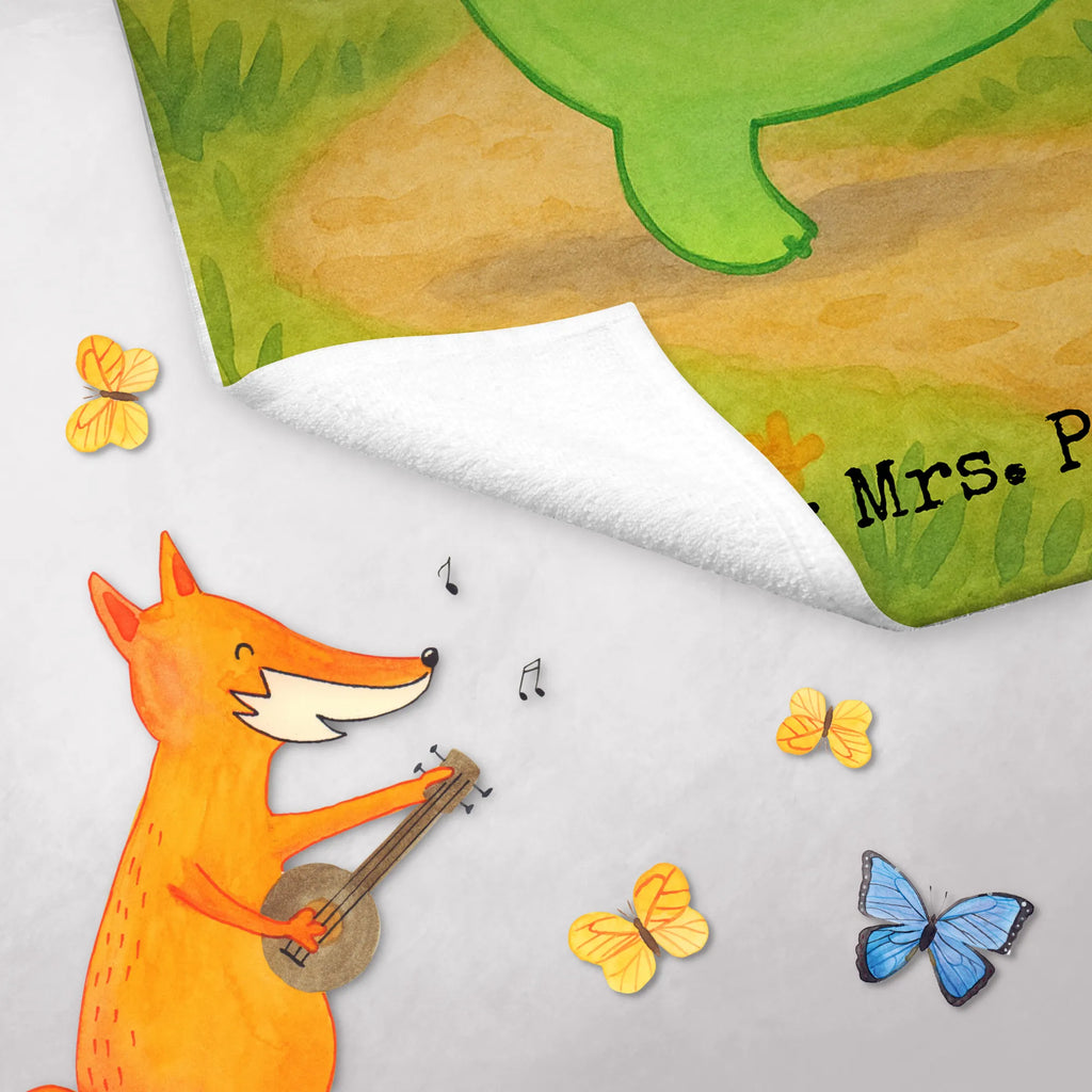 Ręcznik dla gości żółw gwizdać Design Gästetuch, Reisehandtuch, Sport Handtuch, Frottier, Kinder Handtuch, Schildkröte, Schildi, Schildkröten, fröhlich, Glück, Motivation, Lebensfreude, Depression, Trennung, Neuanfang