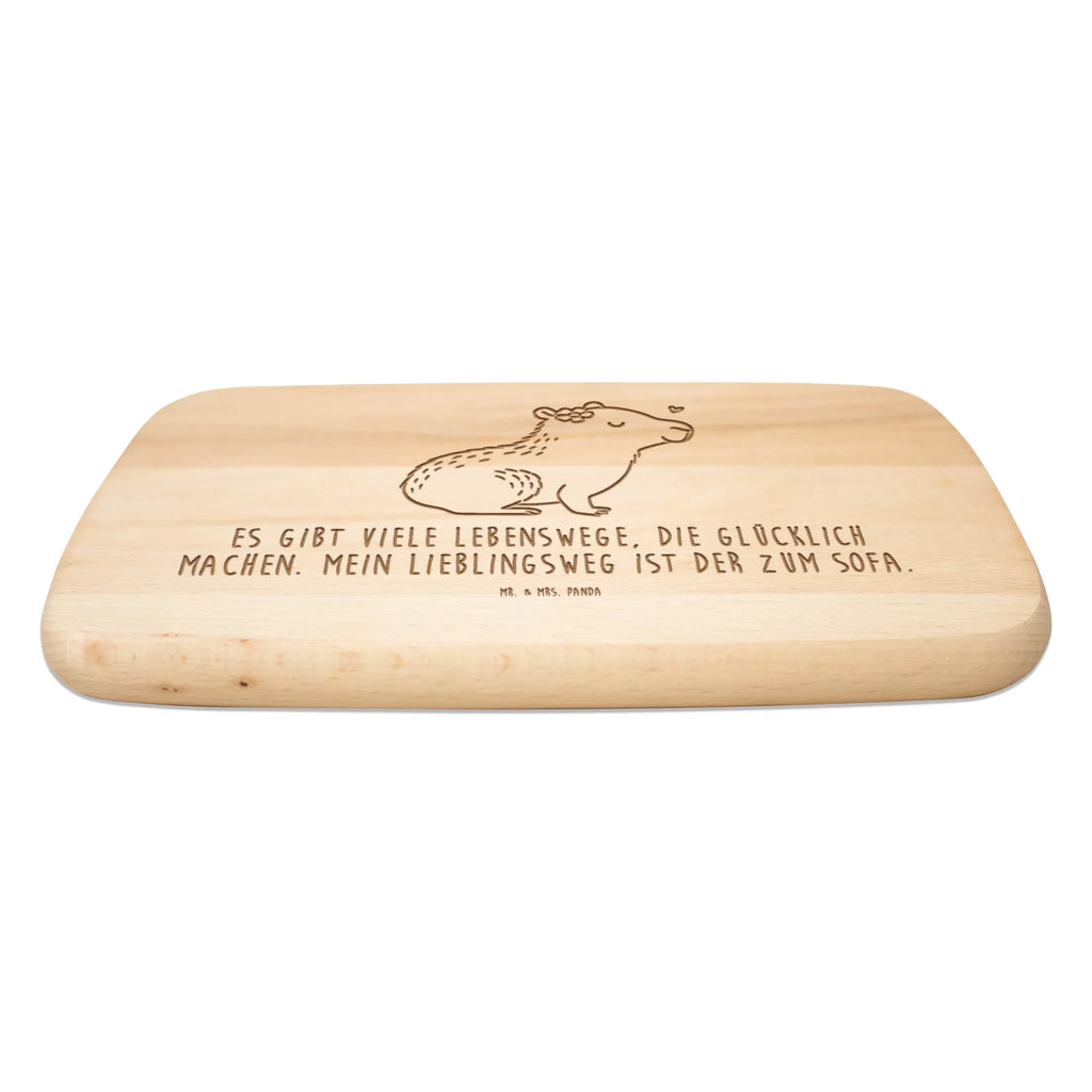 Holzbrett Capybara Blume Küchenbrett, Schneidebrett, Frühstücksbrett, Frühstücksbrettchen, Schneidebrett Holz, Holzbrett, Tiermotive, Gute Laune, lustige Sprüche, Tiere, Capybara