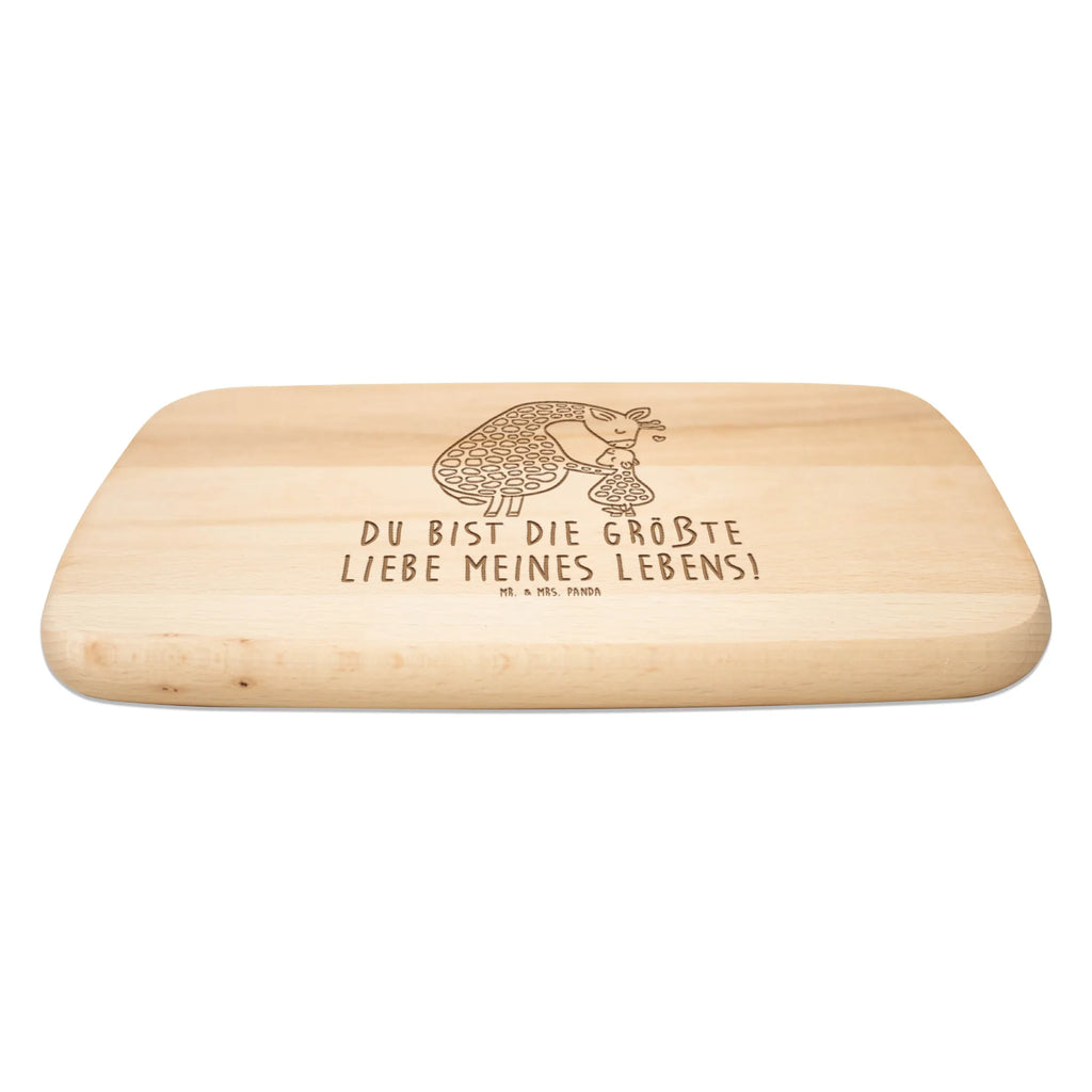 Schneidebrett Giraffe Kind Frühstücksbrettchen, Schneidebrett Holz, Schneidebrett, Holzbrett, Frühstücksbrett, Küchenbrett, Afrika, Wildtiere, Sohn, Mutter, Tochter, Mama, Kind, Giraffe, Lieblingsmensch