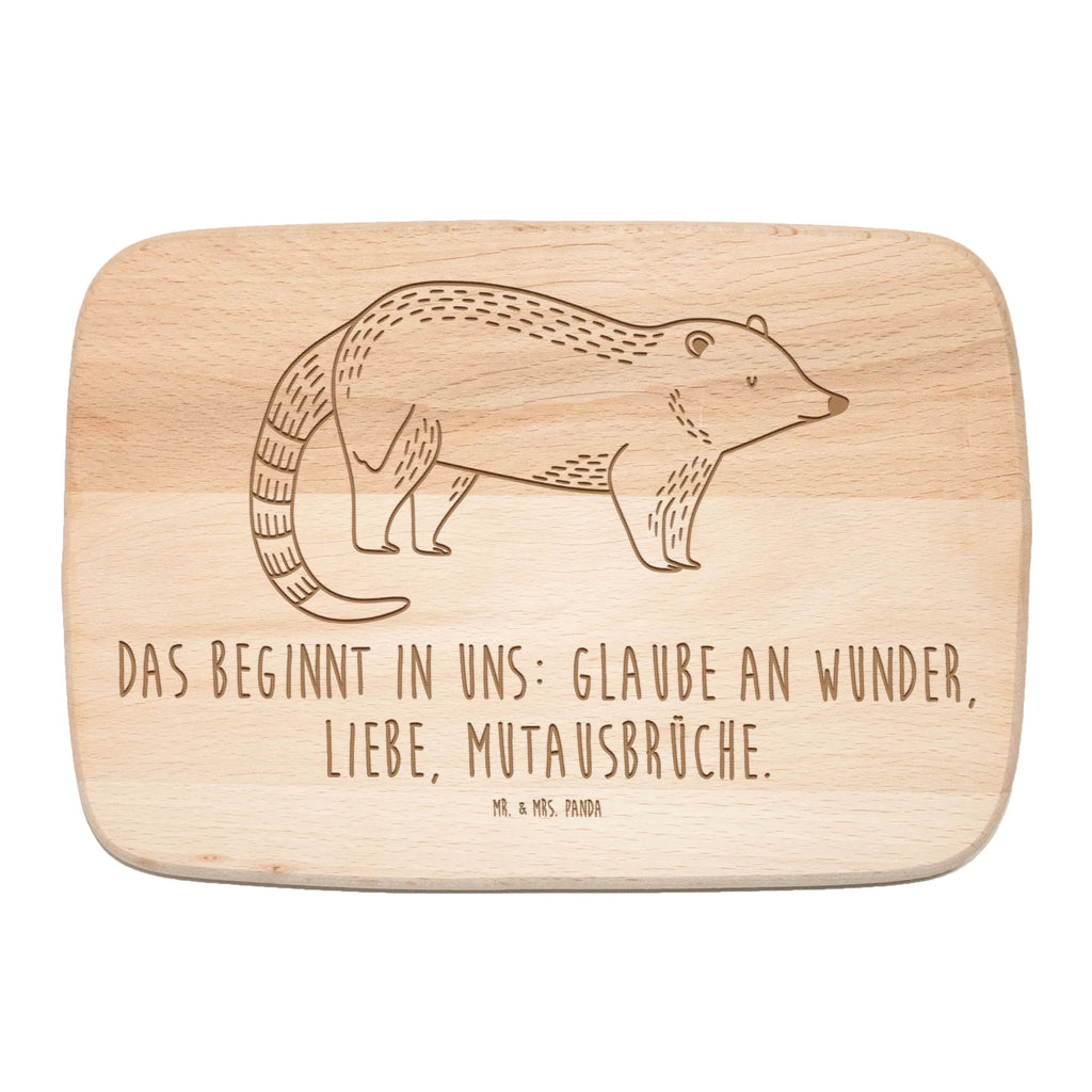 Serving board Coati breakfast board, cutting board, Board, small animals, cute, funny, cute animal motives, hand drawn, small world, funny sayings, good mood, happy, gifts, gift ideas, special gifts, animal lover, card, Nose bear, trunk bear, bear, nose bear