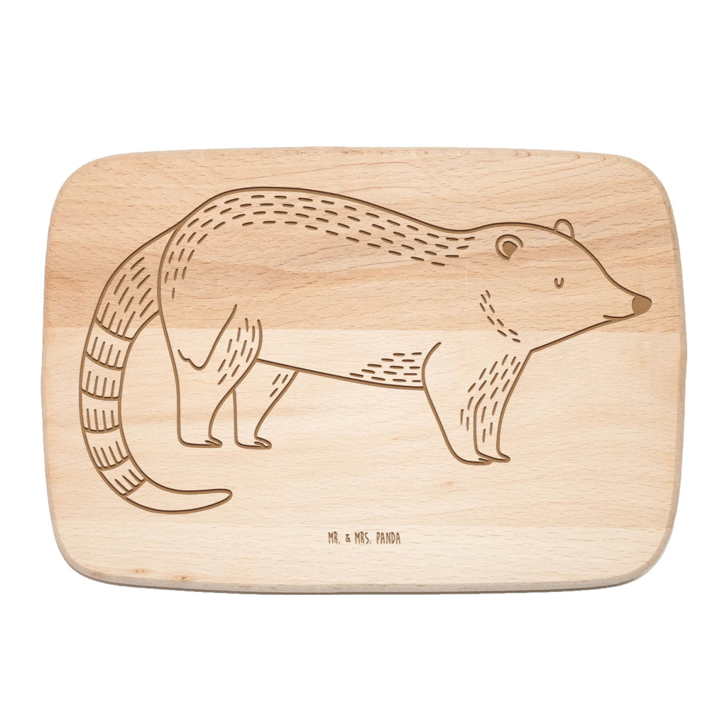 Serving board Coati breakfast board, cutting board, Board, small animals, cute, funny, cute animal motives, hand drawn, small world, funny sayings, good mood, happy, gifts, gift ideas, special gifts, animal lover, card, Nose bear, trunk bear, bear, nose bear
