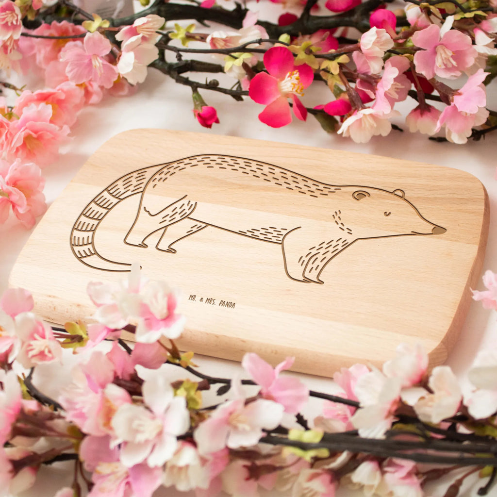 Serving board Coati breakfast board, cutting board, Board, small animals, cute, funny, cute animal motives, hand drawn, small world, funny sayings, good mood, happy, gifts, gift ideas, special gifts, animal lover, card, Nose bear, trunk bear, bear, nose bear