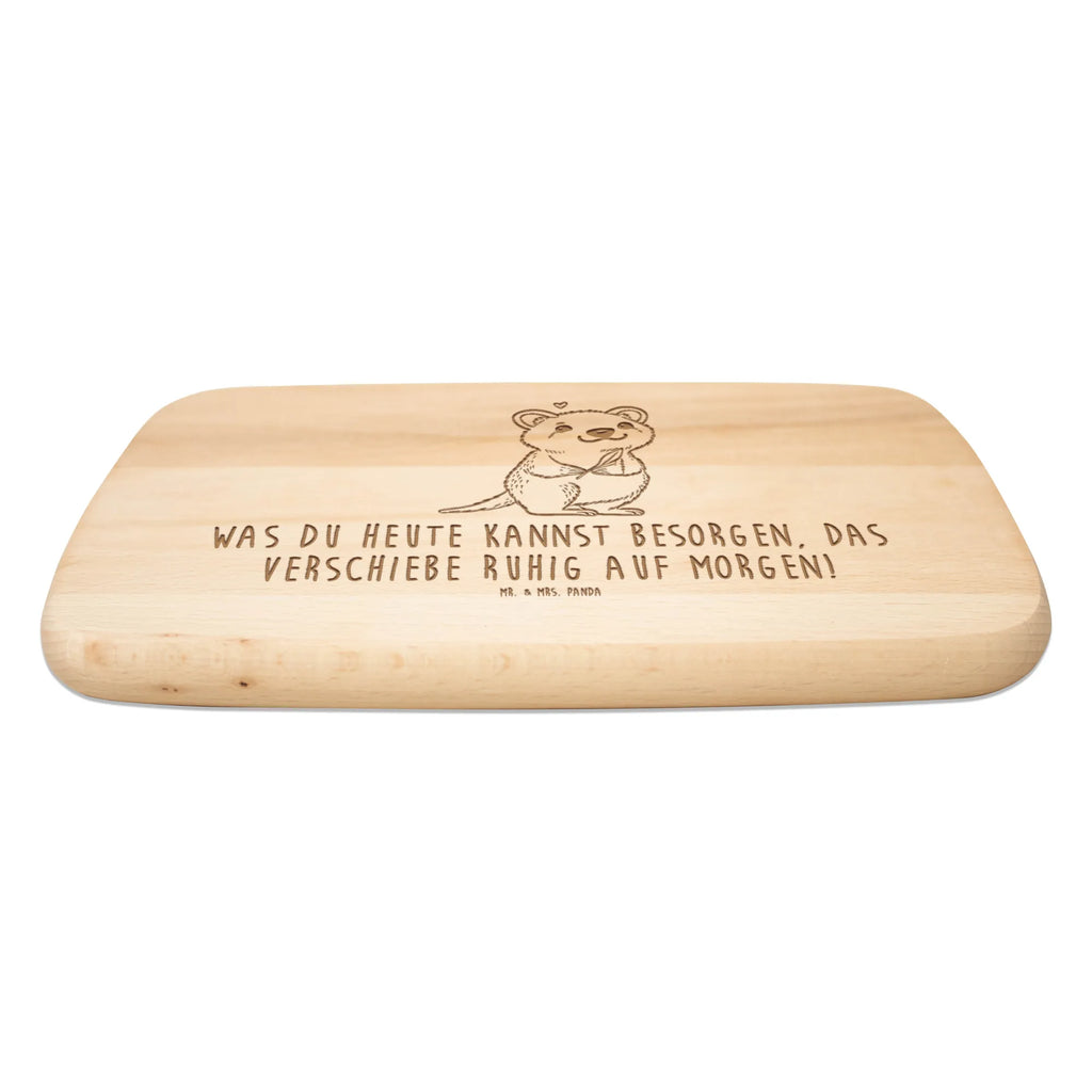 Frühstücksbrett Quokka Happy Holzbrett, Frühstücksbrett, Küchenbrett, Frühstücksbrettchen, Schneidebrett Holz, Schneidebrett, Tiermotive, Gute Laune, lustige Sprüche, Tiere, Verschieben, Quokka, Dinge erledigen, Niedliches Tier, Lustiger Spruch, Aufschieberitis