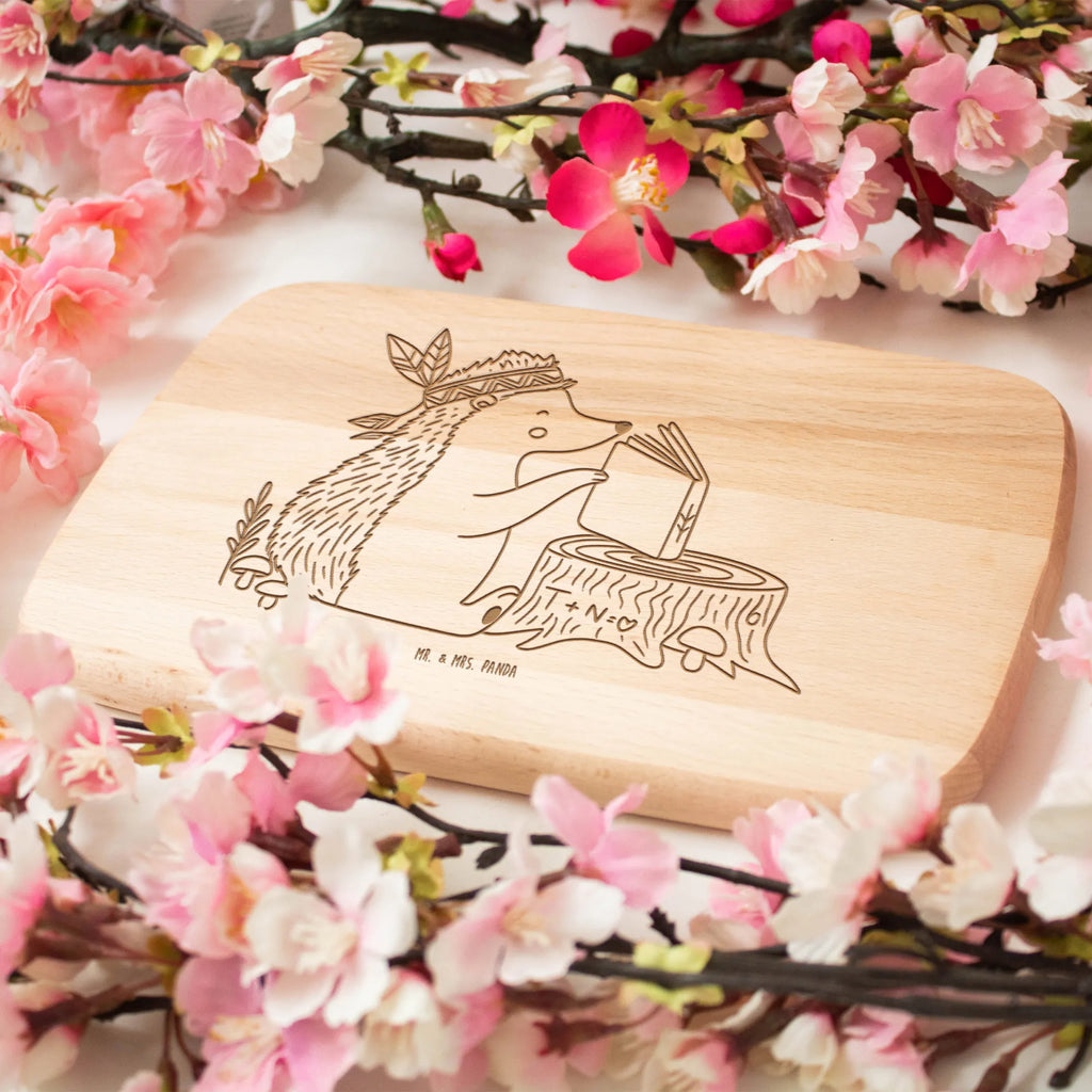 Holzbrett Igel Federschmuck Schneidebrett Holz, Küchenbrett, Frühstücksbrett, Holzbrett, Frühstücksbrettchen, Schneidebrett, Waldtiere, Tiere, Camping, Igel, Indianer, Lagerfeuer, Abenteuer