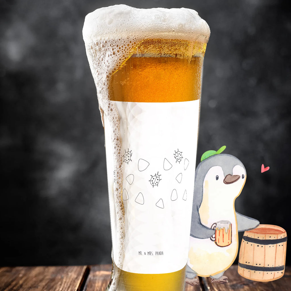Weizenglas Marienkäfer Design Weizenglas, Weizen Glas, Weizenbierglas, Vatertag, Weizenbier Glas, Marienkäfer, Aquarell, Muster, verspielt, grüne Punkte, niedlich