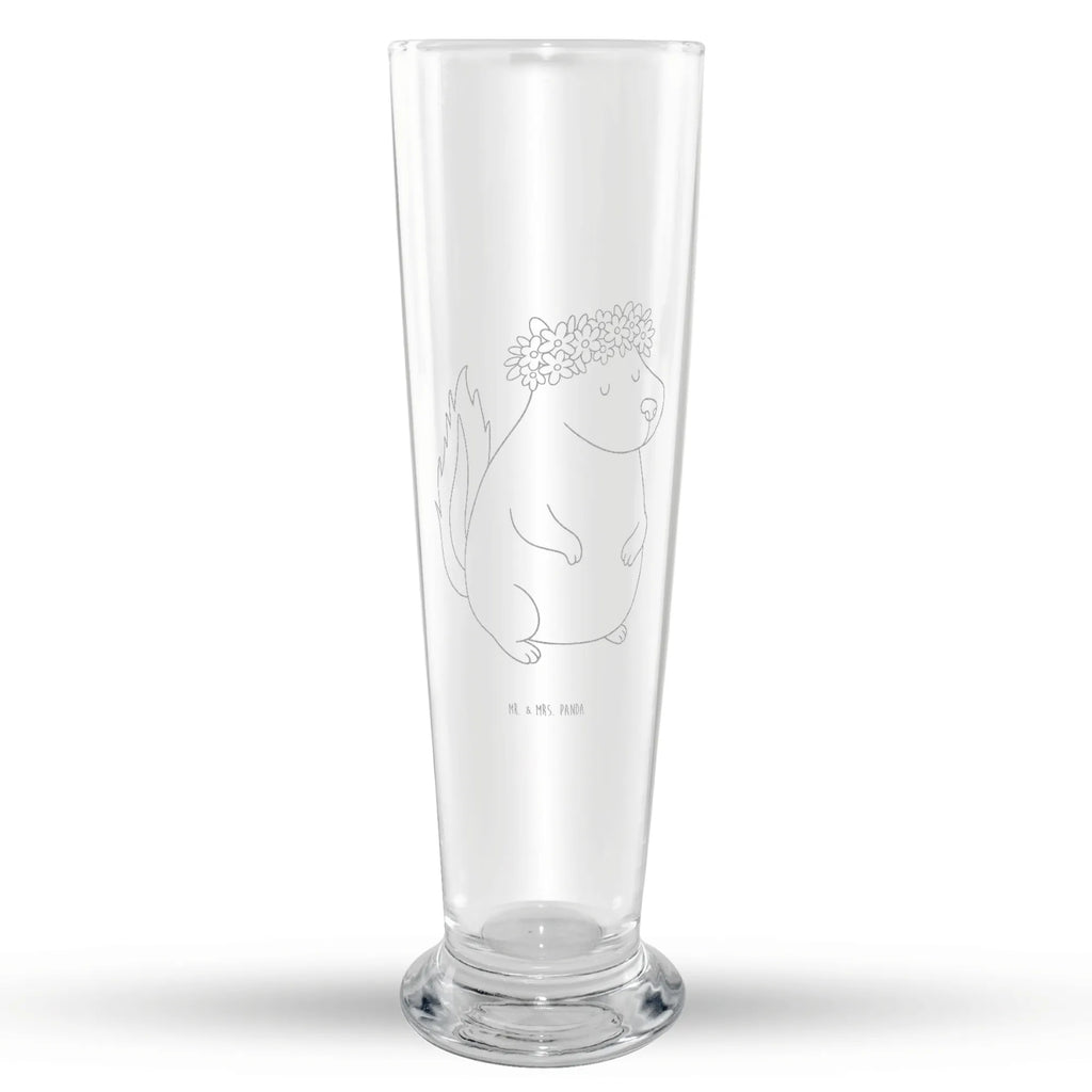 Weizenglas Stinktier Mädchen Weizen Glas, Weizenglas, Weizenbier Glas, Weizenbierglas, Vatertag, Stinktier, Skunk, Namaste, Yoga, Wildtier, Stinki, Raubtier, Stinker