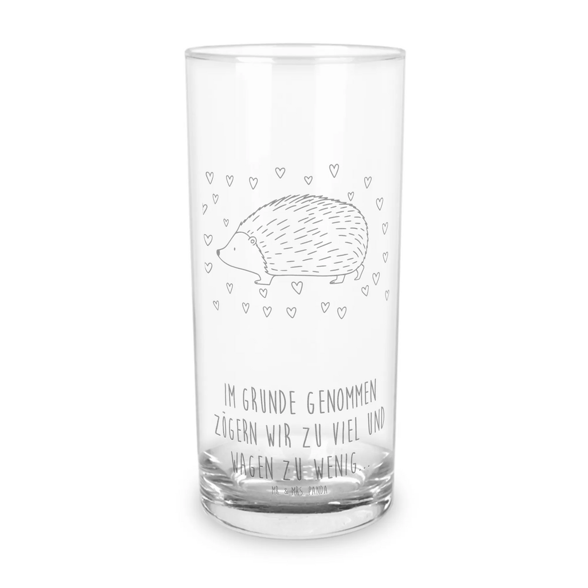 Wasserglas Igel Herzen Trinkglas, Geschenk Glas, Cocktailglas, küchenglas, Tumbler, getränkeglas, Alltagsglas, Partyglas, Panda Glas, Wasserbecher, Glasbecher, haushaltsglas, tischglas, Longdrinkglas, Saftglas, Glas, Wasserglas, Geschenkglas, Trinkbecher Glas, Lustige Sprüche, Tiere, Tiermotive, Gute Laune, Herz, Kuss, Liebe, Herzen, Vertrauen, Igel, Leben