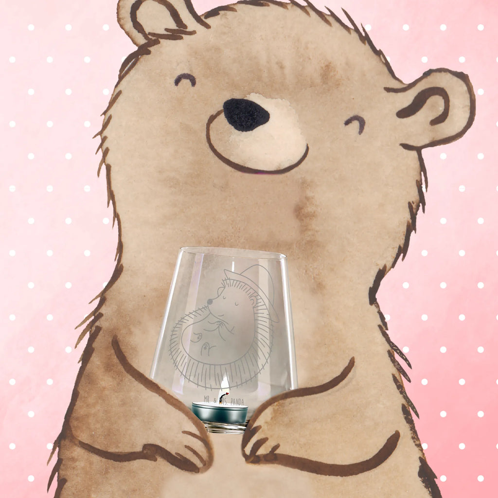 Lantern Hedgehog Pray Wind light, glass tealight, tealight holder, small animals, cute, funny, cute animal motives, hand drawn, small world, funny sayings, good mood, happy, gifts, gift ideas, special gifts, animal lover, card, hedgehog, pray, be grateful, life, hedgehog with hat, sun hat, God, Amen, gratitude, enjoy