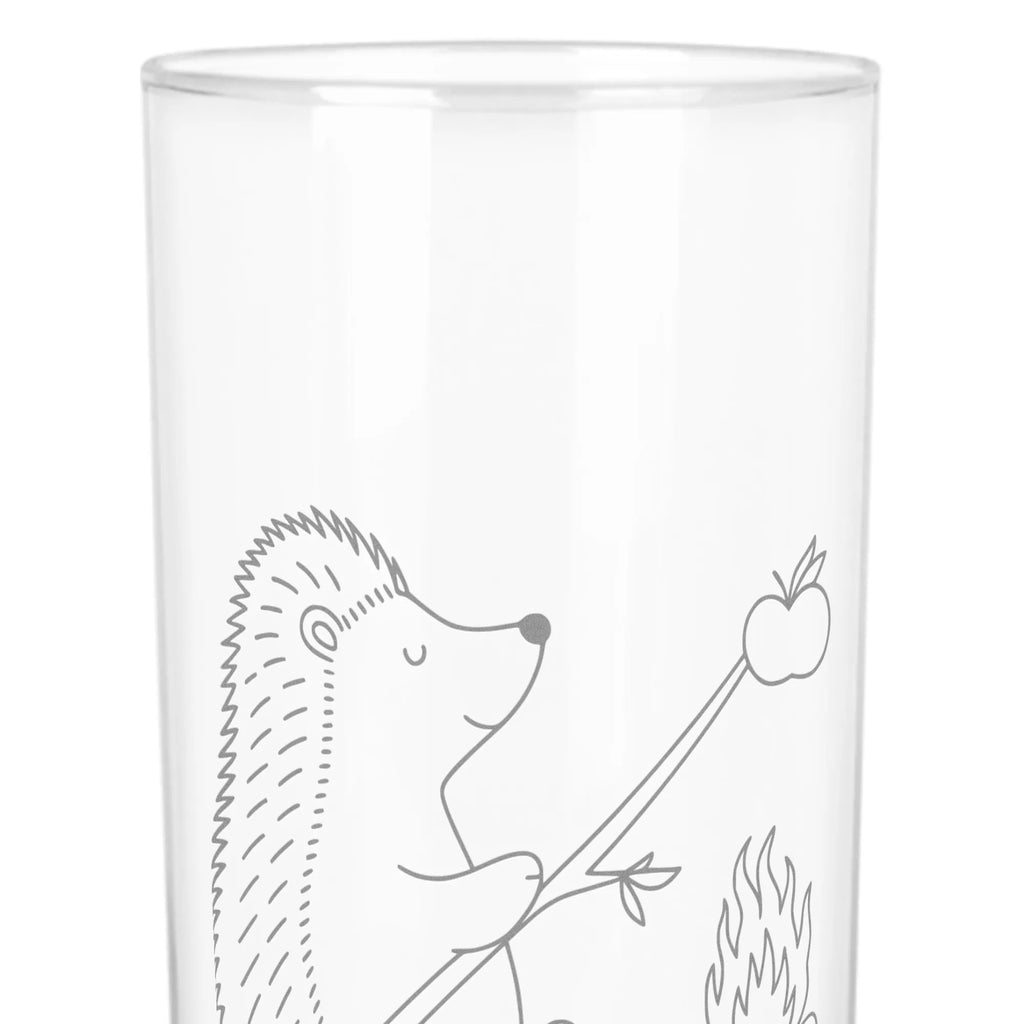 Szklanka na wodę jeż Grillowanie Motywy zwierzęce, dobra energia, zabawne powiedzonka, zwierzęta