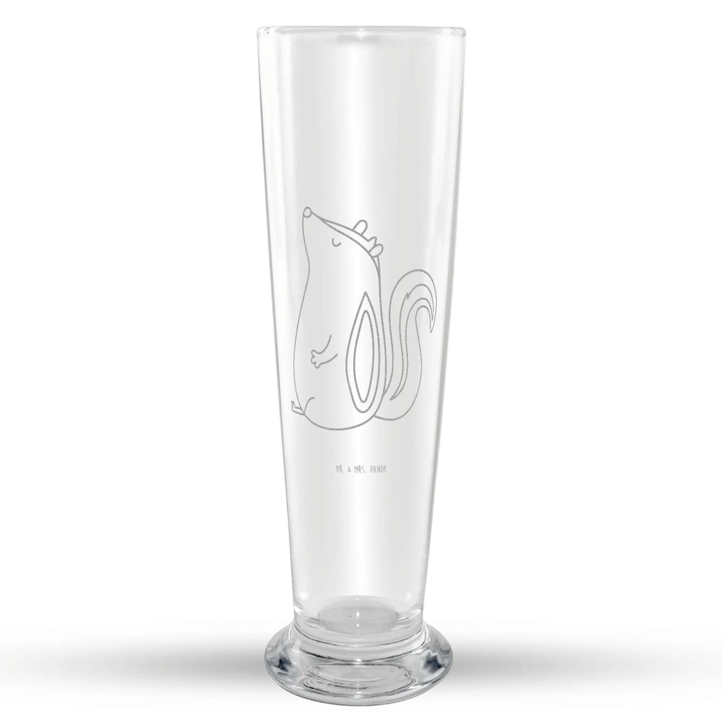 Weizenglas Stinktier Sitzen Weizenbier Glas, Weizenbierglas, Weizen Glas, Weizenglas, Vatertag, Stinktier, Skunk, Recht, Besserwisser, Spruch, Raubtier, Wildtier, Stinker, Büro, Stinki