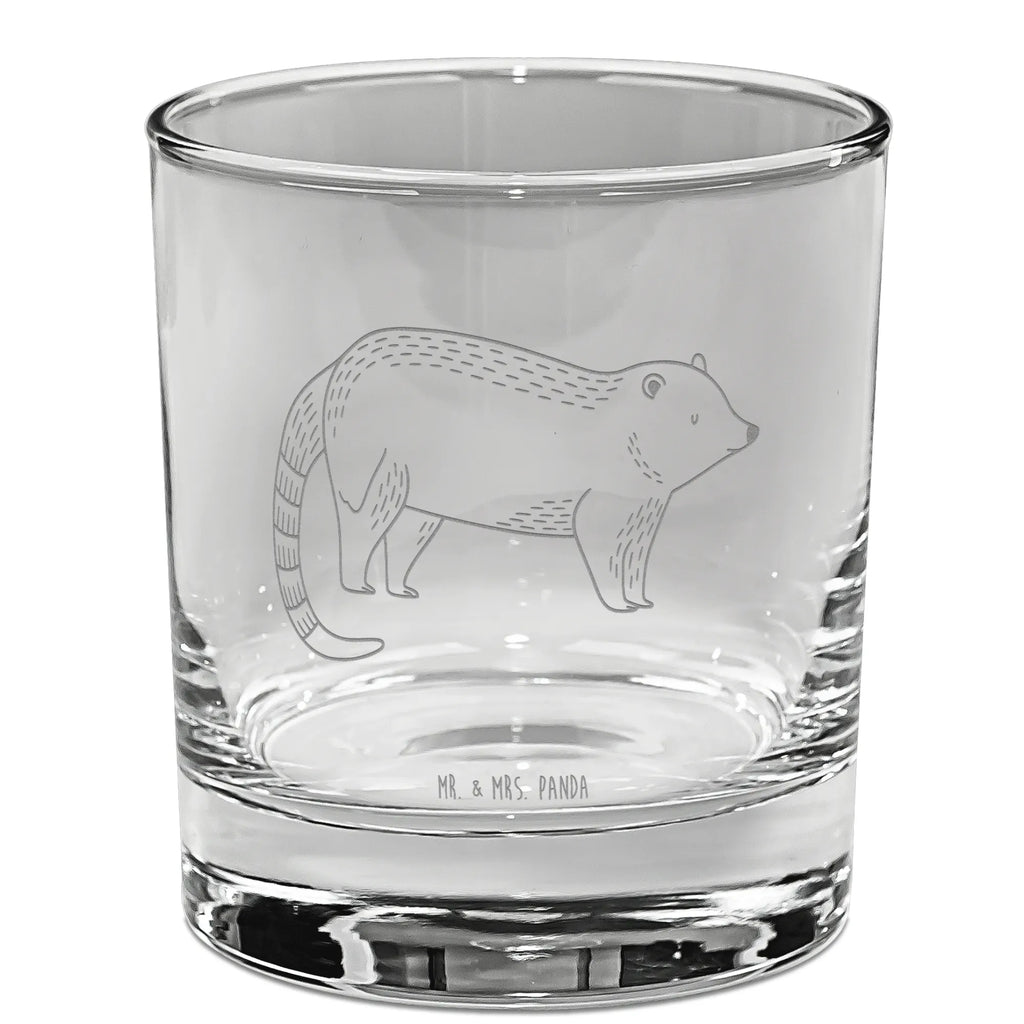 Whiskey Glass Coati small animals, cute, funny, cute animal motives, hand drawn, small world, funny sayings, good mood, happy, gifts, gift ideas, special gifts, animal lover, card, Nose bear, trunk bear, bear, nose bear