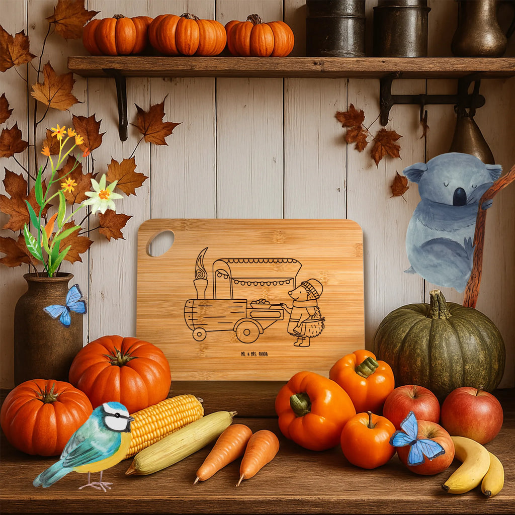 Bambus - deska do krojenia Jeż kasztany Hackbrett, Servierbrett, Schneidebrett, Küchenbrett, Frühstücksbrett, Holzbrettchen, Holzbrett, Brett, Winter, Weihnachten, Weihnachtsdeko, Nikolaus, Advent, Heiligabend, Wintermotiv, Weihnachtsmarkt, Duft, Maronen, Kastanien