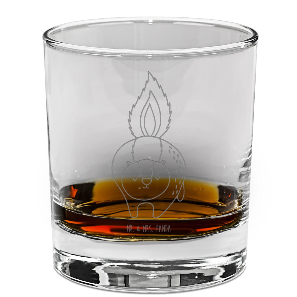 Whiskey Glas Stinktier Angriff Whiskey Tumbler, Edle Whiskygläser, Whiskey Glas, Whisky Gläser, Whiskygläser, Whiskeyglas mit Spruch, Whiskey Glas mit Sprüchen, Whiskyglas mit Gravur, Gravur Whiskyglas, Whiskey Glas mit Gravur, Whiskeylgas, Stinktier, Skunk, Drohung, Raubtier, Stinker, Wildtier, Stinki, wütend
