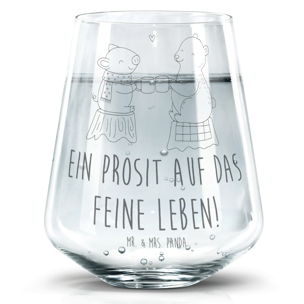 Drinking glass Glowing Pig Bash Winter, Christmas, Christmas time, snow