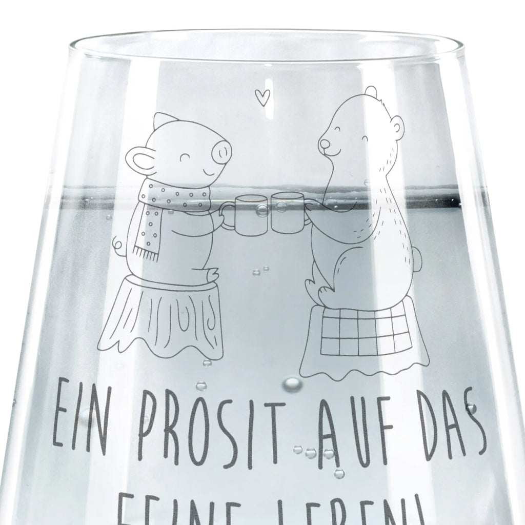 Drinking glass Glowing Pig Bash Winter, Christmas, Christmas time, snow