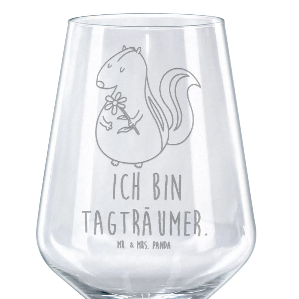 Kieliszek do czerwonego wina skunks kwiat Stinktier, Skunk