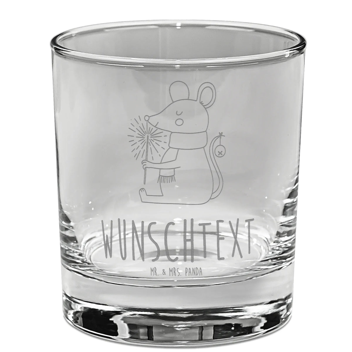 Personalized Whiskey Glass Mouse Christmas Christmas time, snow, merry christmas, christmas miracle, mouse, christmas greeting, christmas motive