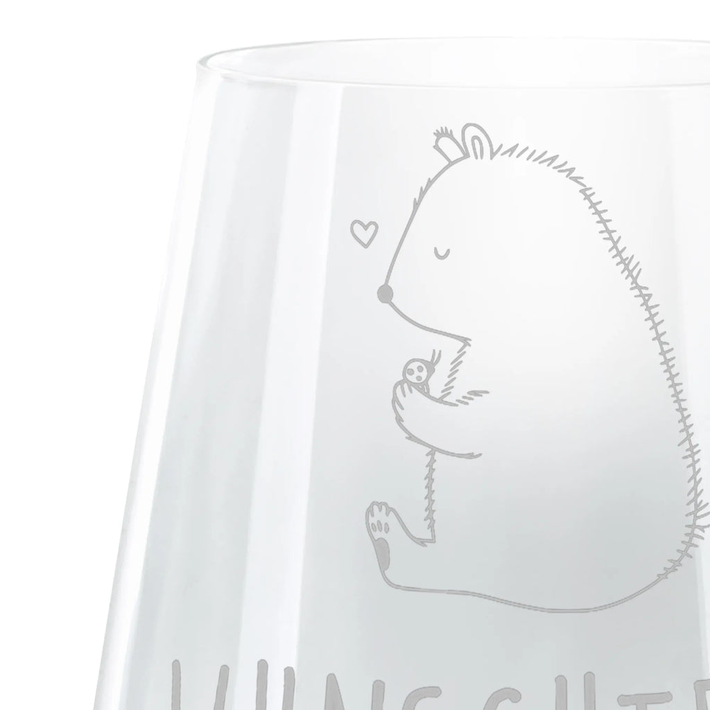 Personalizowany kieliszek koktajlowy niedźwiedź biedronka Niedźwiedź, Miś, Pluszowy miś