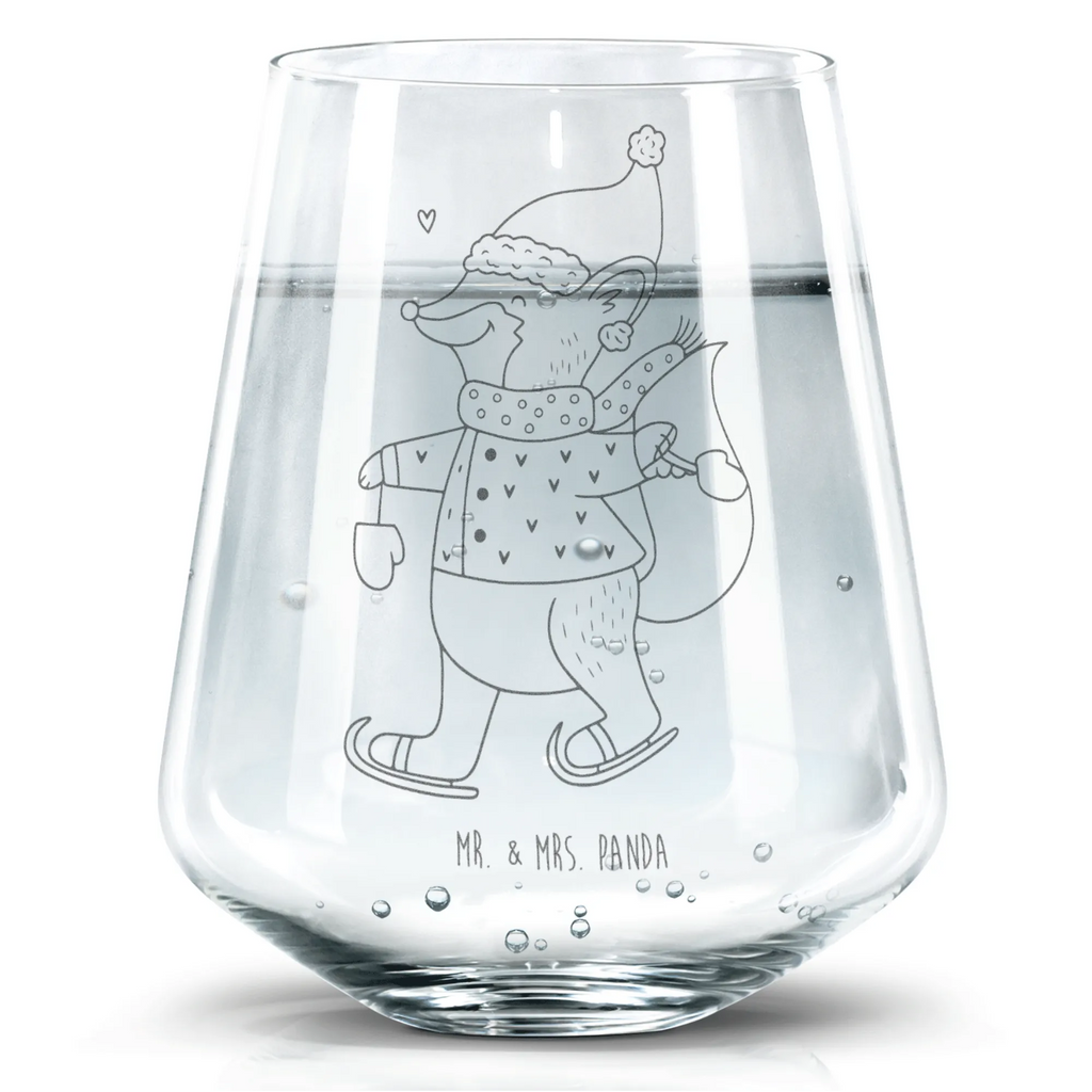 Drinking glass Fox skates Winter, Christmas, Christmas time, snow, fir tree, christmas eve, christmas time, christmas present, winter, christmas tree, christmas, santa claus, christmas days