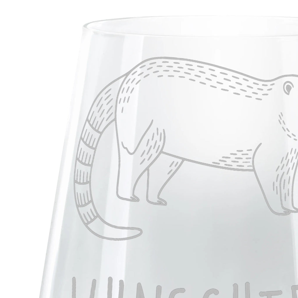 Personalizowany kieliszek koktajlowy Nosacz Motywy zwierzęce, dobra energia, zabawne powiedzonka, zwierzęta