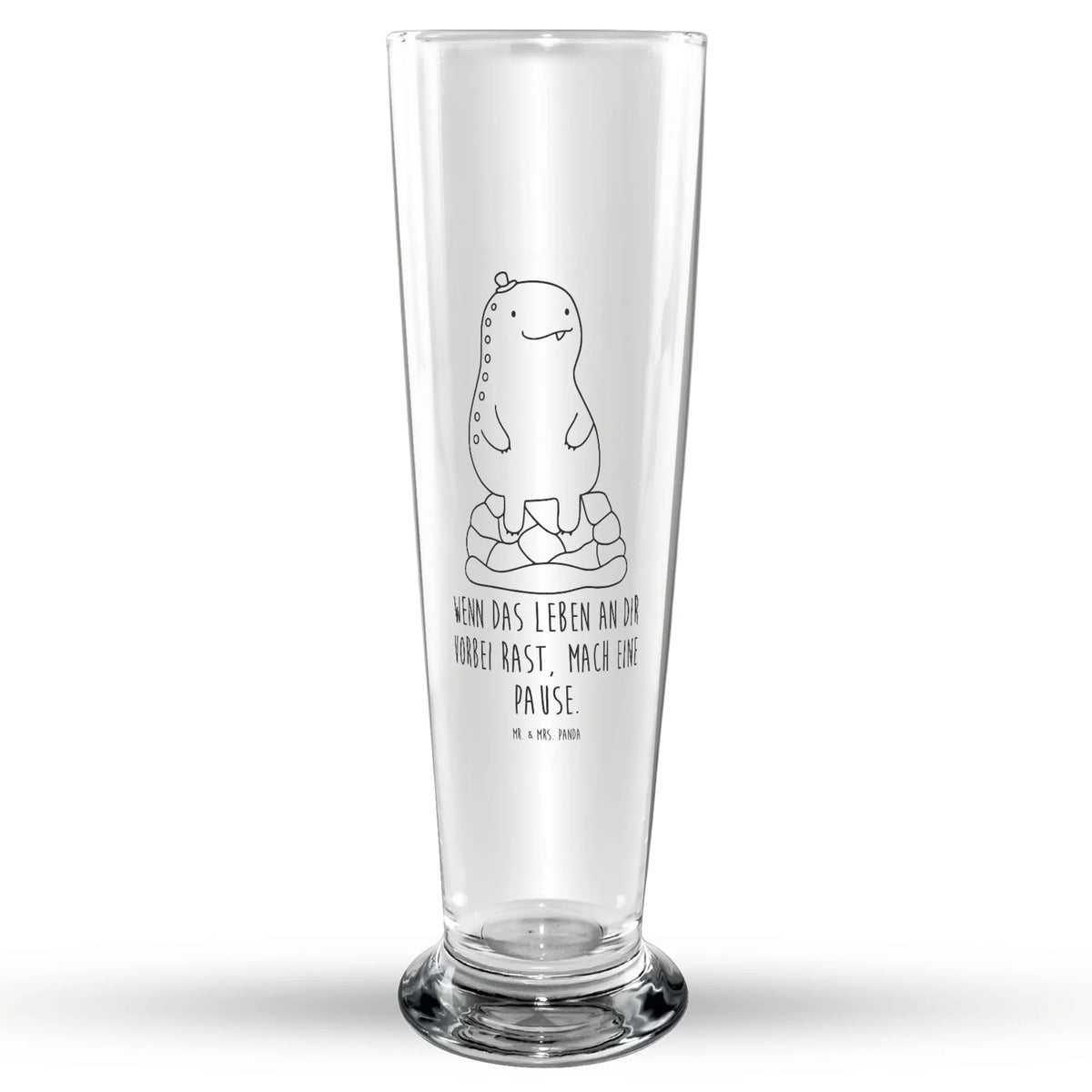 Bierglas Schildkröte Pause Glasbecher, Glasbierglas, Bierbecher, Trinkglas, Bier Glas, Bierglas, Schildkröte, Entschleunigen, Achtsam, Achtsamkeit